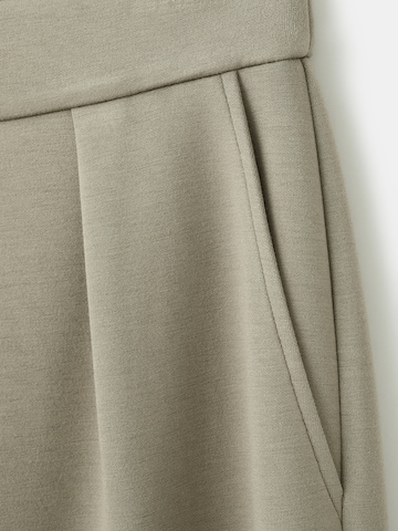 MANGO Szeroka nogawka Cygaretki 'GUESI' w kolorze zielony