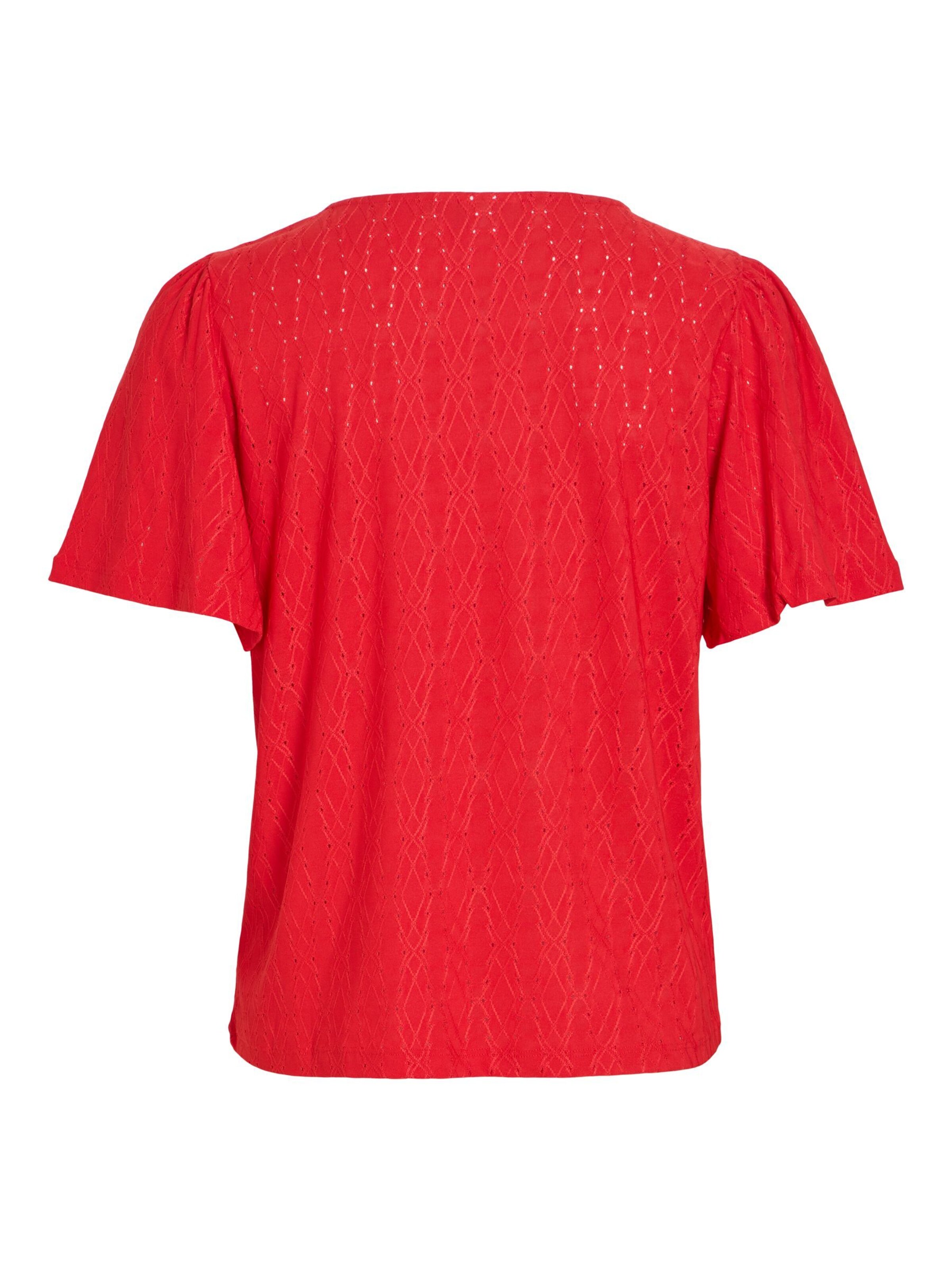 VILA Shirts 'VIBELLI ' i rød