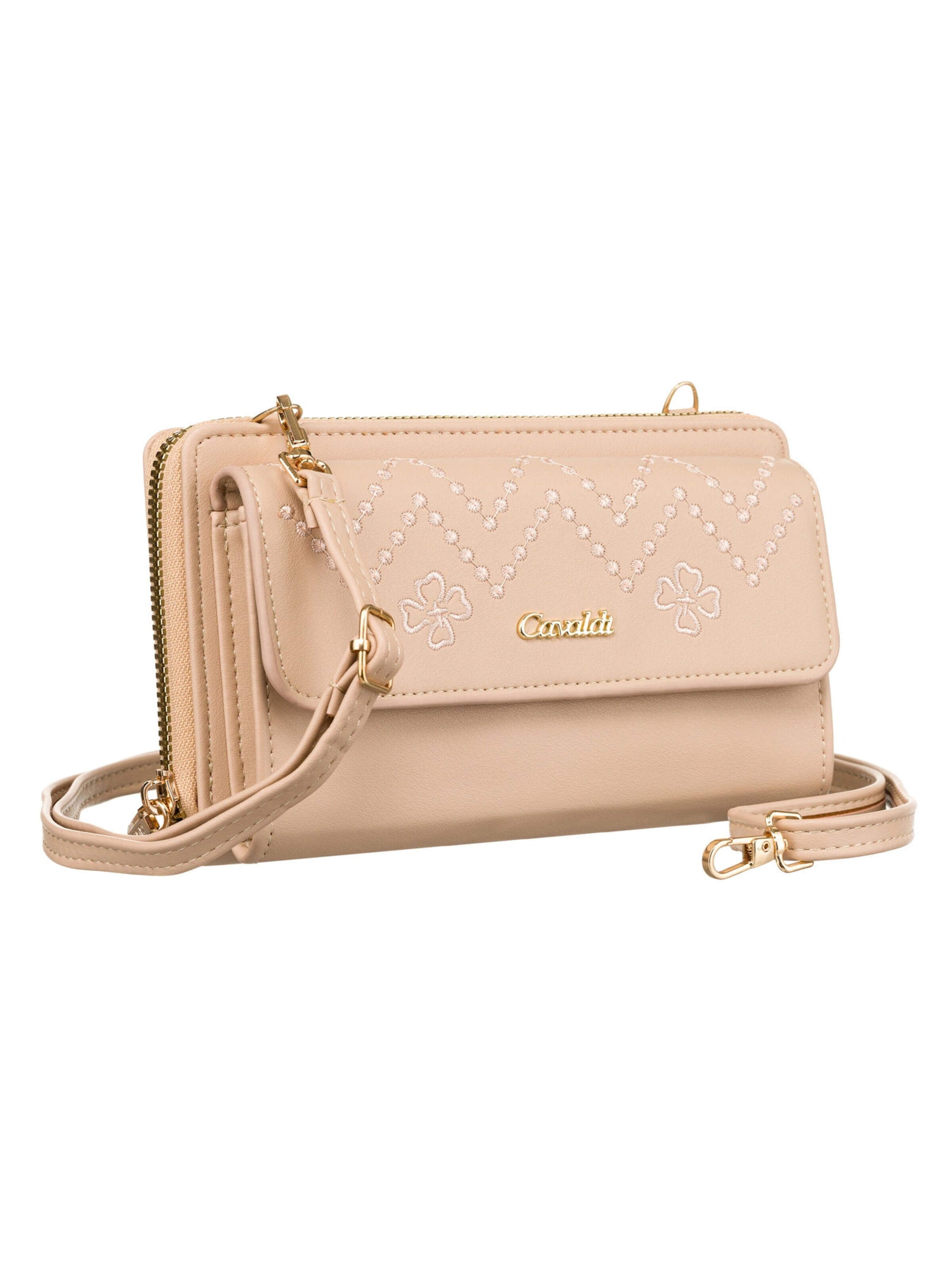 Tomshop24-7 Handbag 'Cavaldi Maggy 2-in-1' in Beige: front