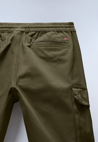 Loosefit Pantaloni cargo di NAPAPIJRI in verde
