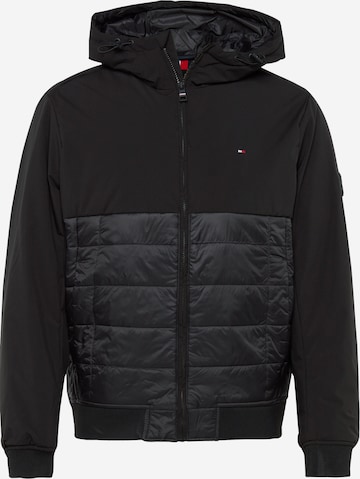 TOMMY HILFIGER Between-Season Jacket in Black: front