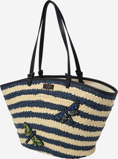 Kate Spade Tasche in creme / marine / türkis / hellgrün, Produktansicht