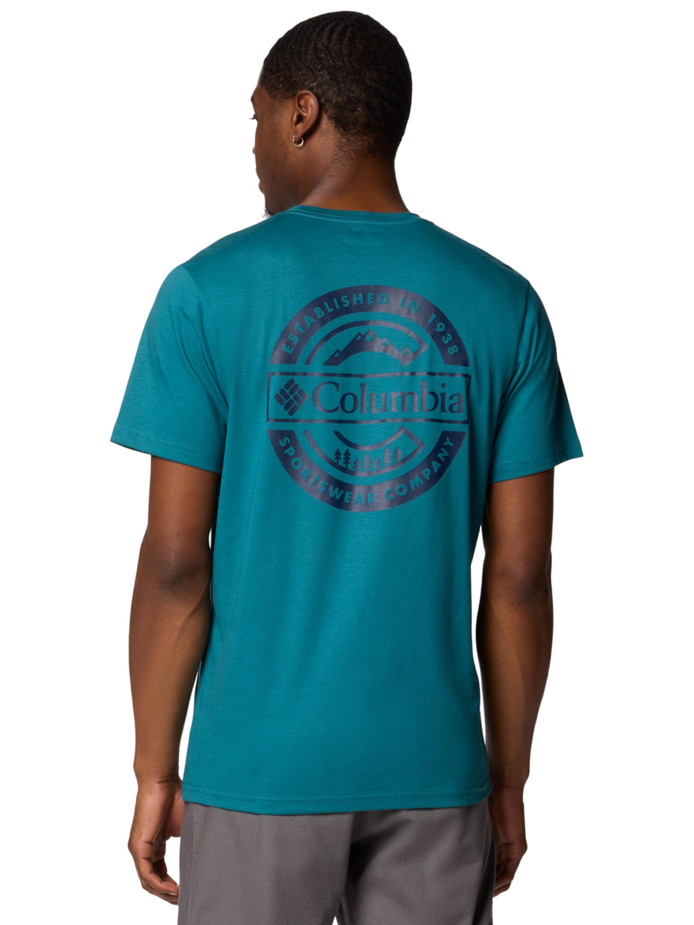 T-Shirt 'Columbia Rapid Ridge Back  II' COLUMBIA en bleu