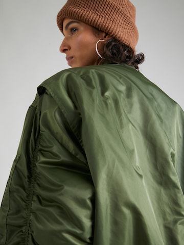 TOPSHOP Between-Season Jacket 'Nero' in Green