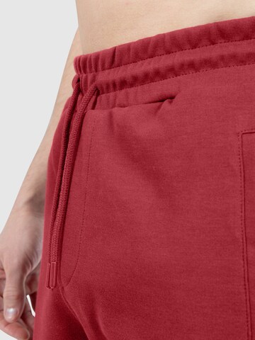 Smilodox Slimfit Broek 'Classic Pro' in Rood