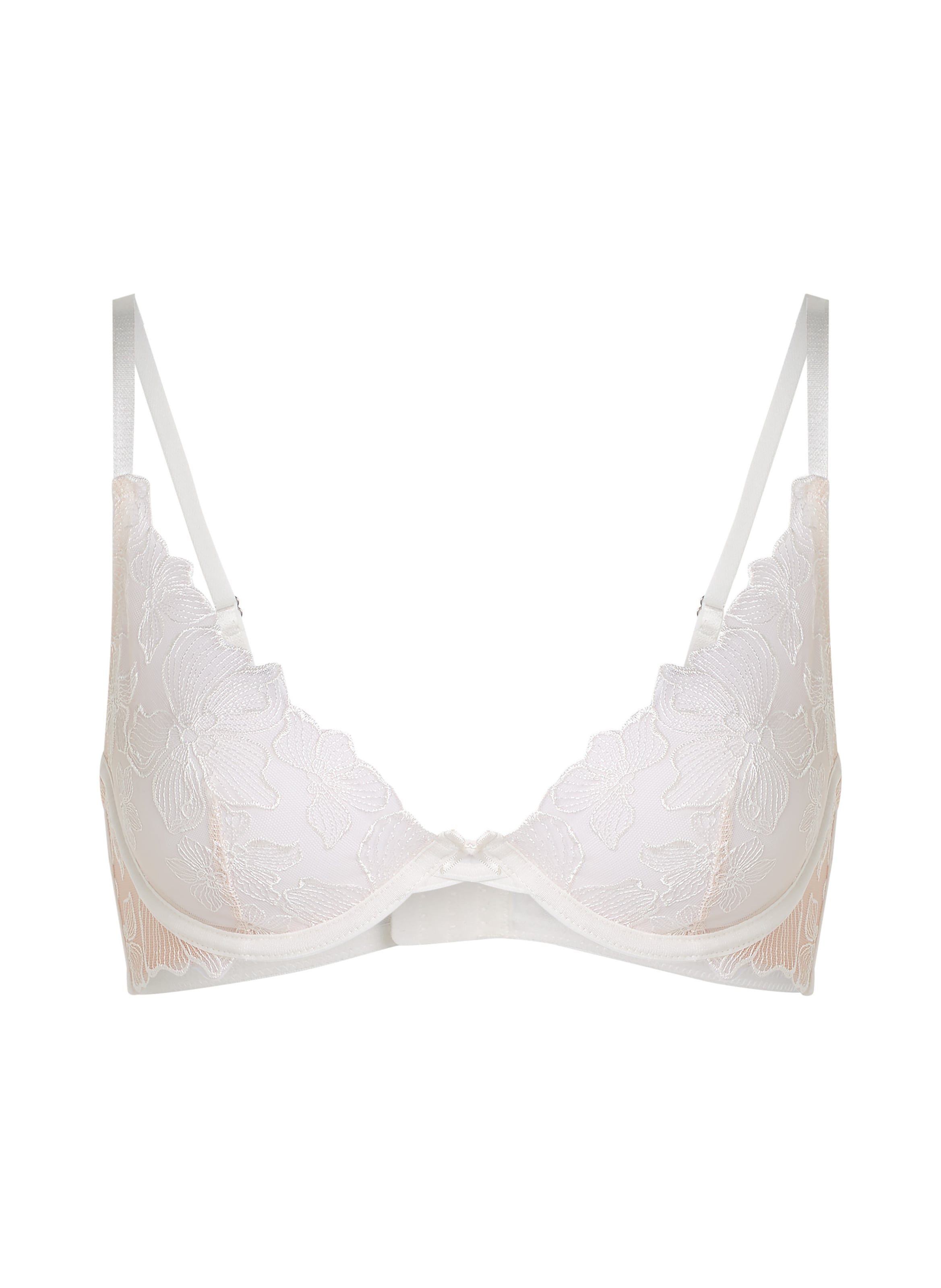 Hunkemöller T-Shirt BH 'Lauren' in Weiß: Vorderseite