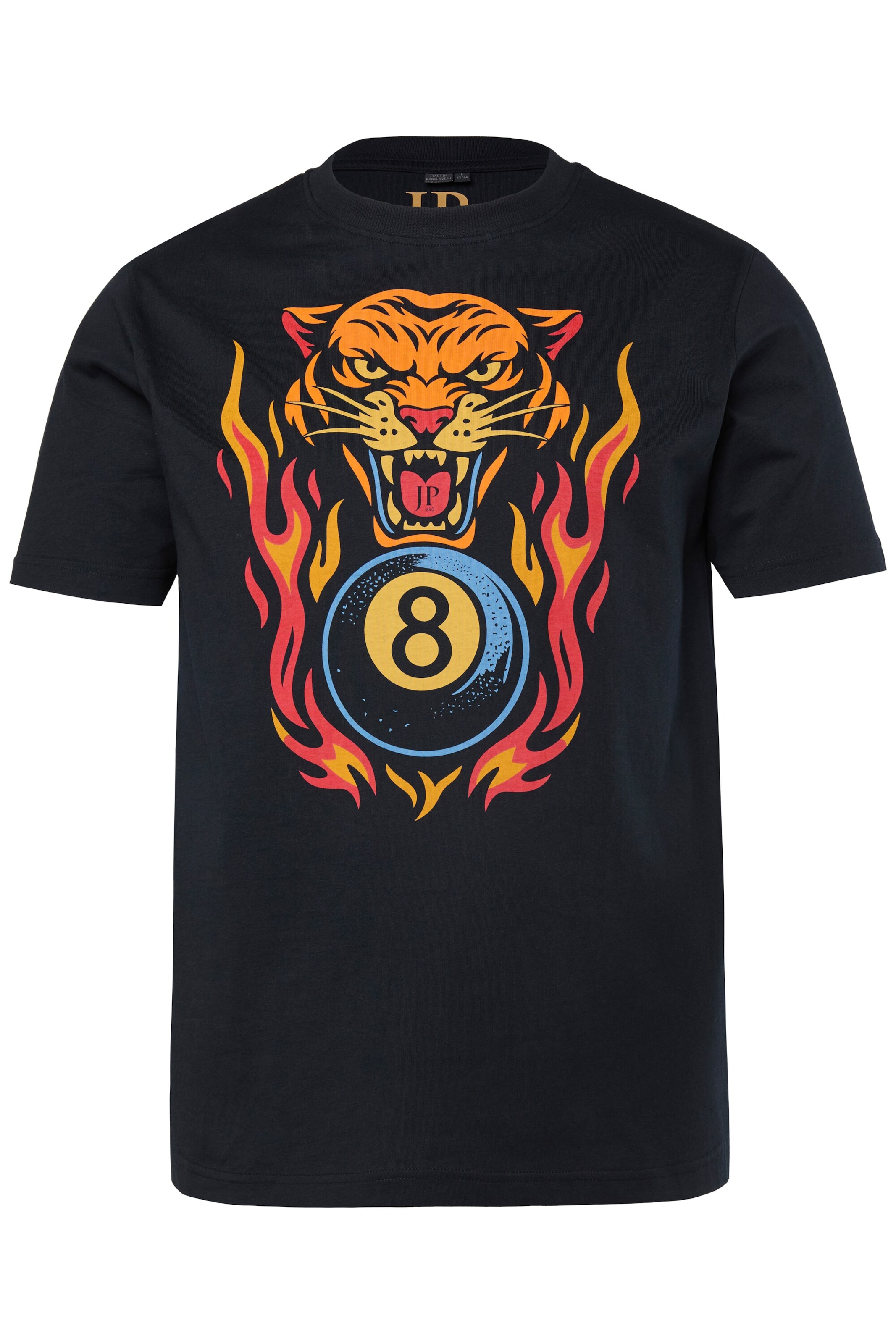 JP1880 Shirt in L in Blue / Yellow / Orange / Black, Item view