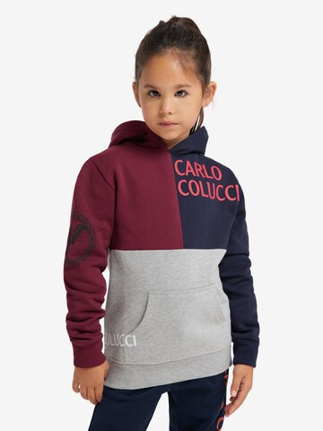 Carlo Colucci Sweatshirt in Gemengde kleuren: voorkant