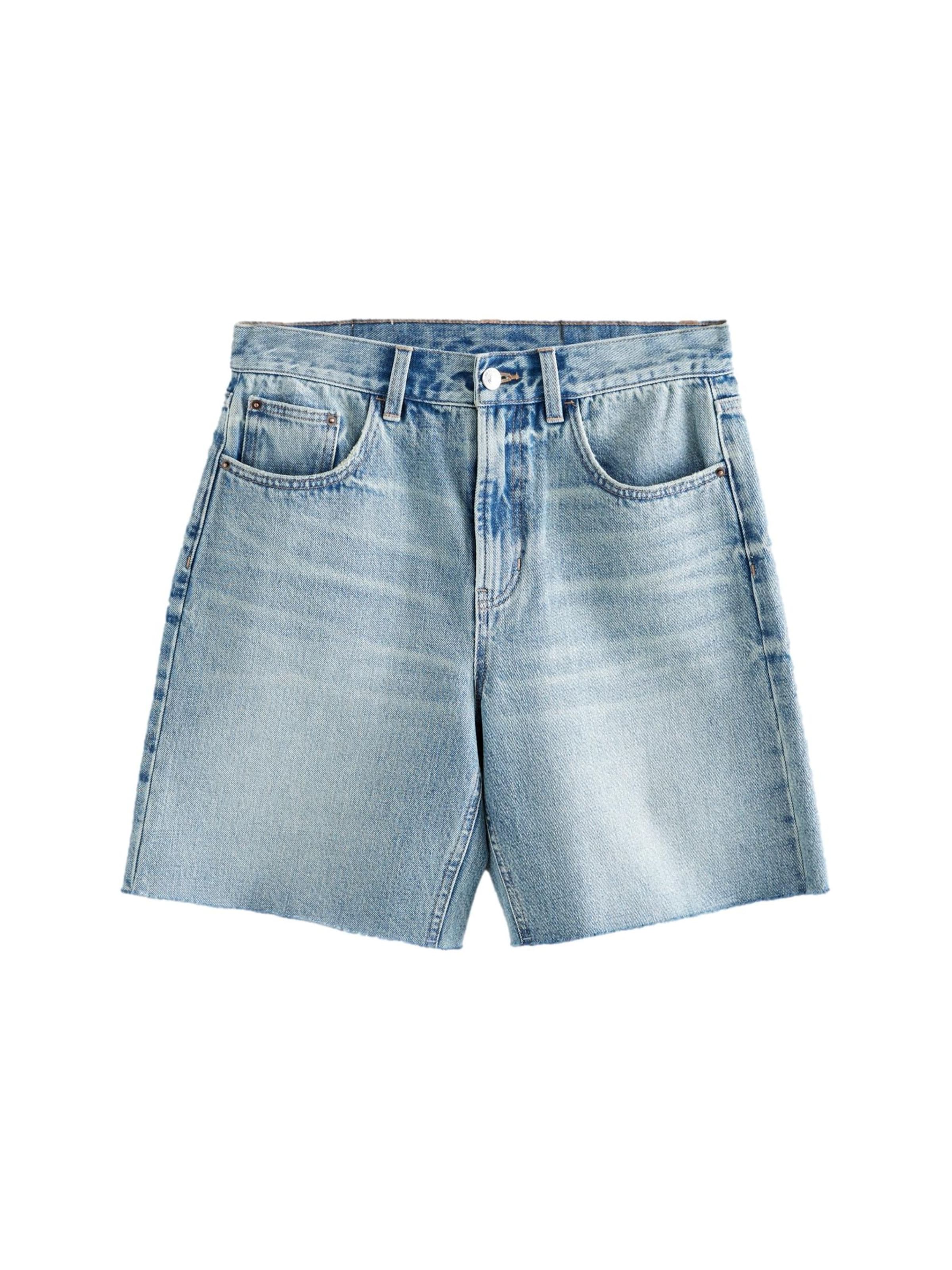 Next Kitsas Teksapüksid, värv sinine: eest vaates