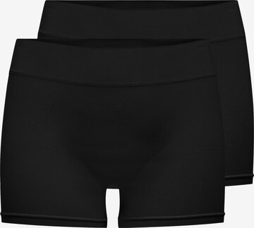 ONLY Skinny Shorts 'VICKY' in Schwarz: predná strana