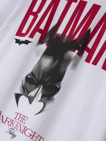 NAME IT Shirt 'Batman' in Wit
