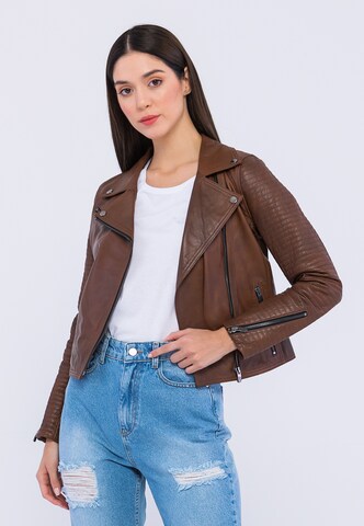 Giorgio di Mare Between-season jacket in Brown