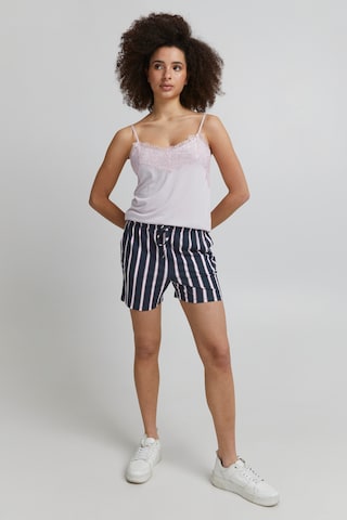 ICHI Regular Shorts 'IHLISA' in Blau