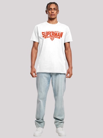 T-Shirt 'DC Comics Superman My Hero' F4NT4STIC en blanc