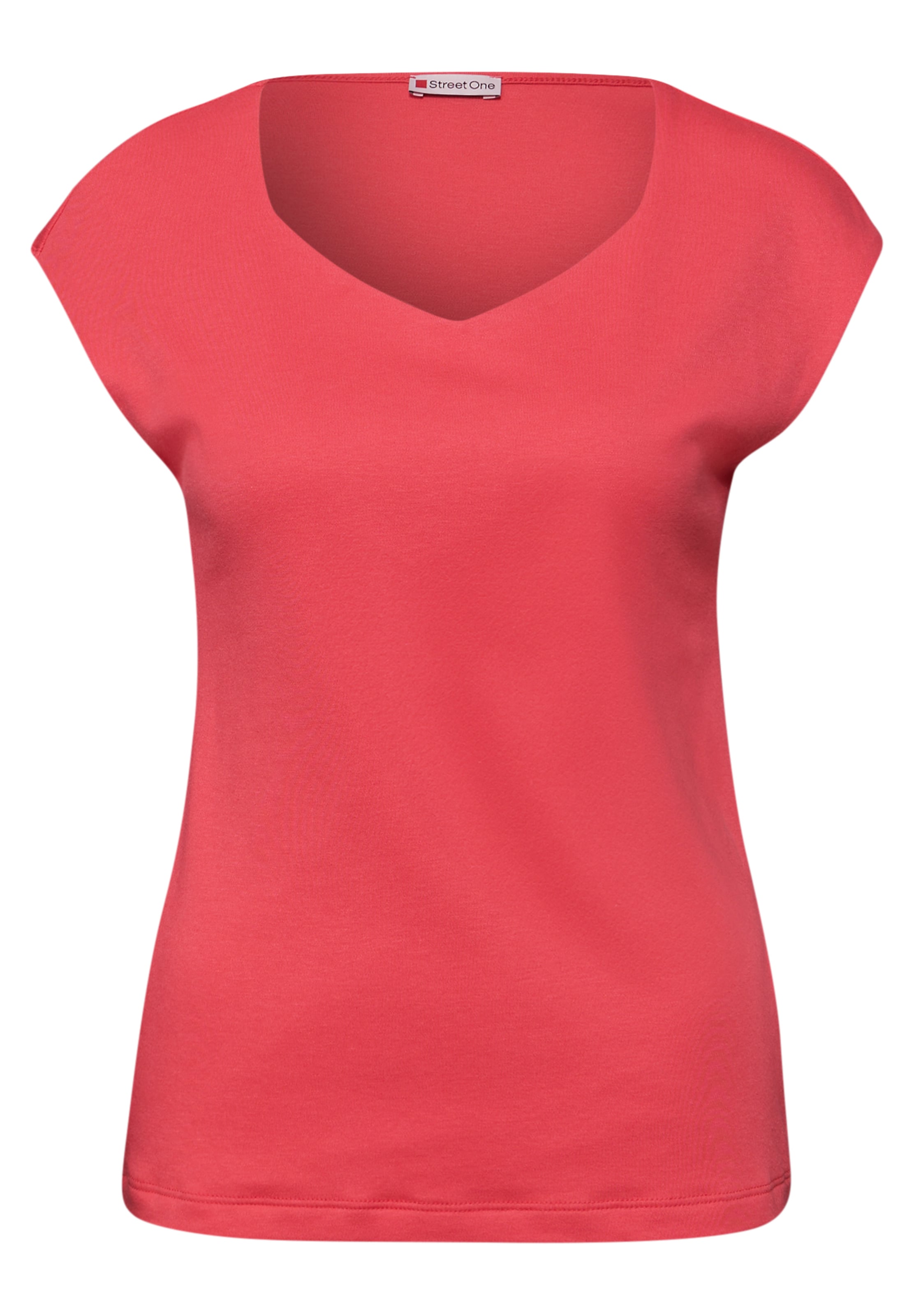 STREET ONE Shirt in Rot: Vorderseite
