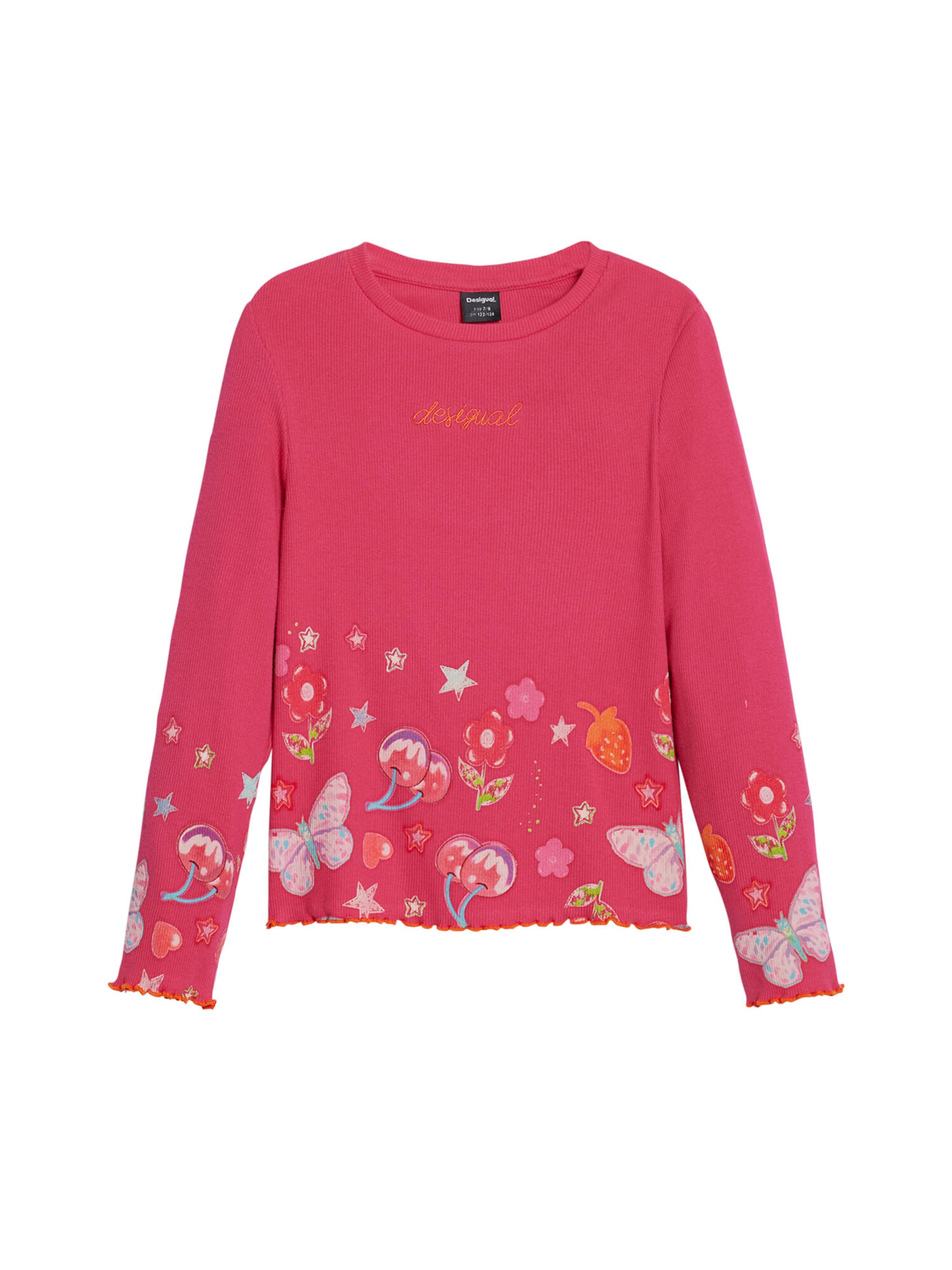 Desigual Tričko - Červená: predná strana