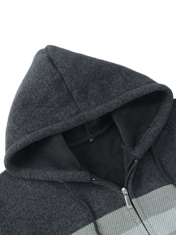 ALLTHEMEN Strickjacke 'Flausch'‌‌‌ in Grau