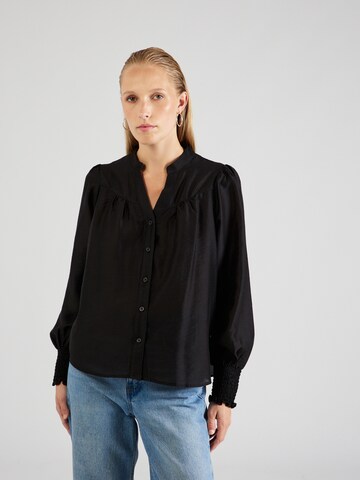 MSCH COPENHAGEN Blouse 'Kaliko Romina' in Zwart: voorkant