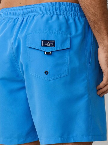 Hackett London Badeshorts in Blau