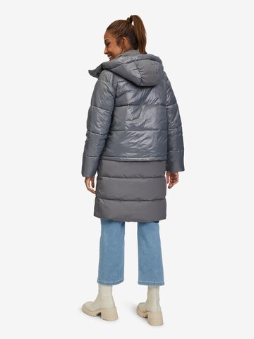 Cartoon Winterjacke in Grau