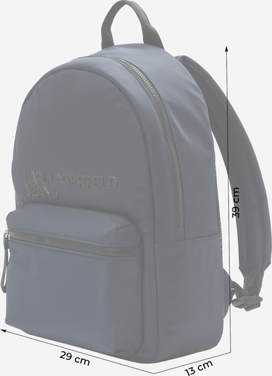 KARL LAGERFELD JEANS Reppu 'ESSENTIAL' värissä marine / musta, Tuotenäkymä