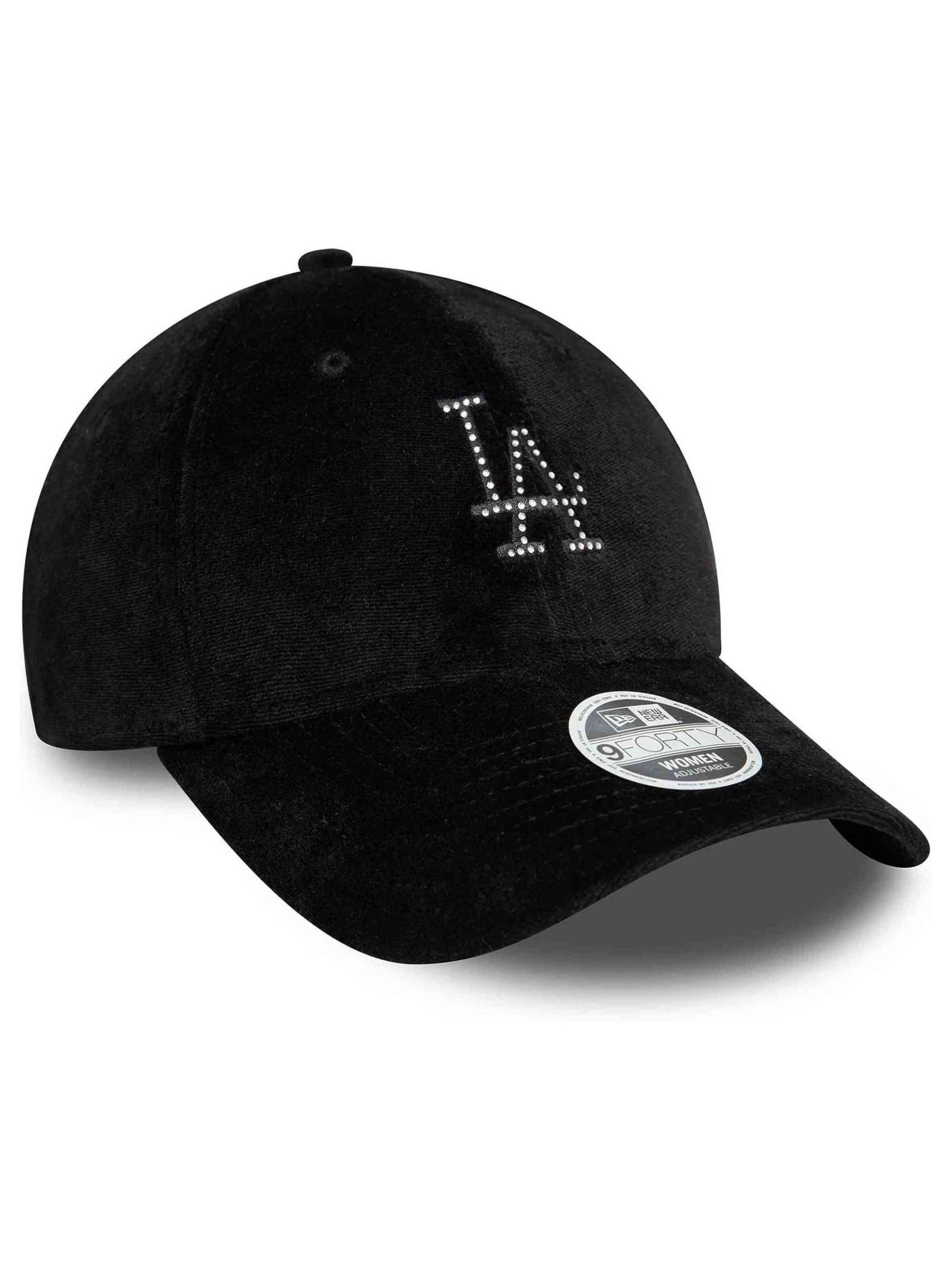 NEW ERA Pet 'Los Angeles Dodgers 9FORTY' in Zwart
