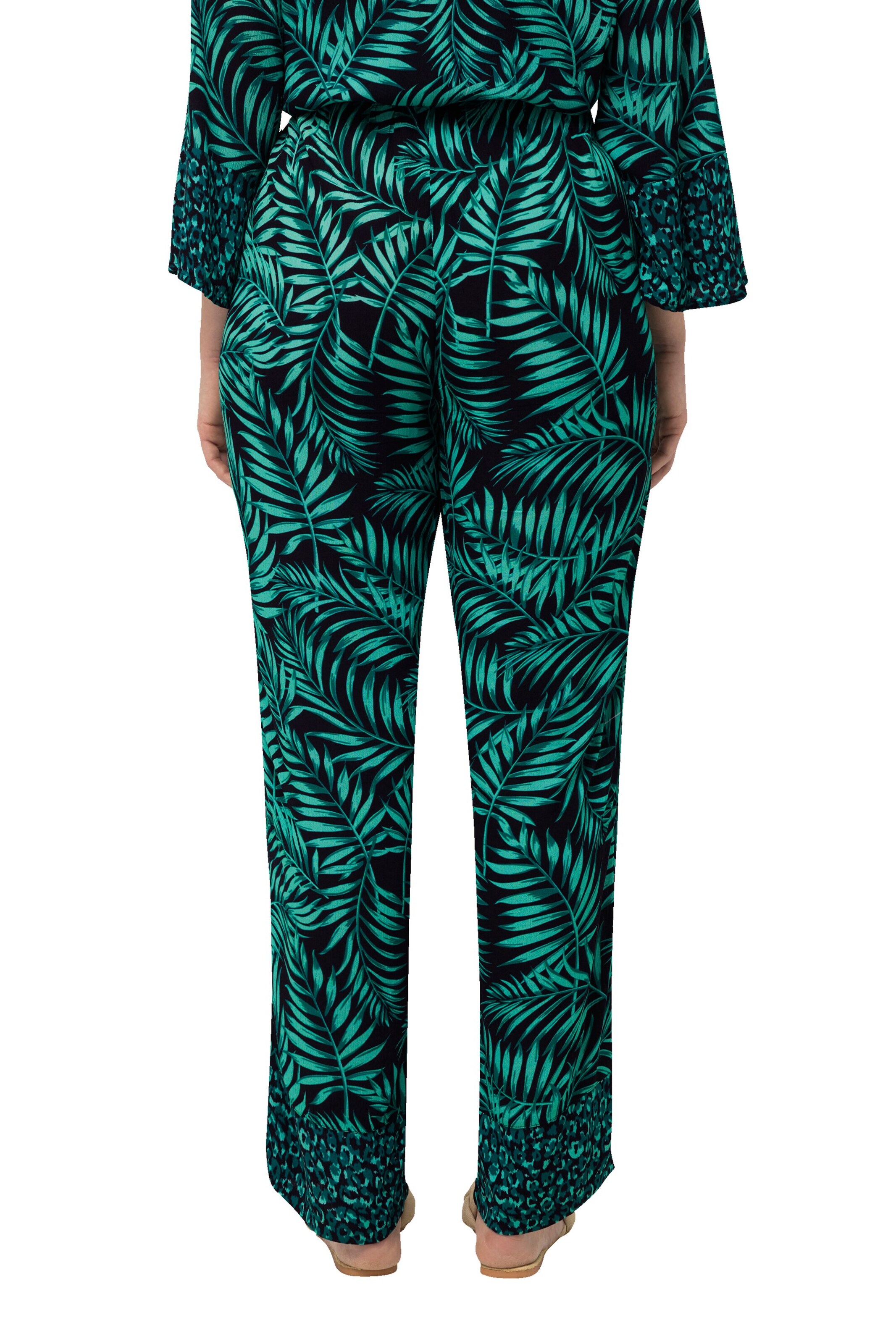 Ulla Popken Loose fit Trousers in Black