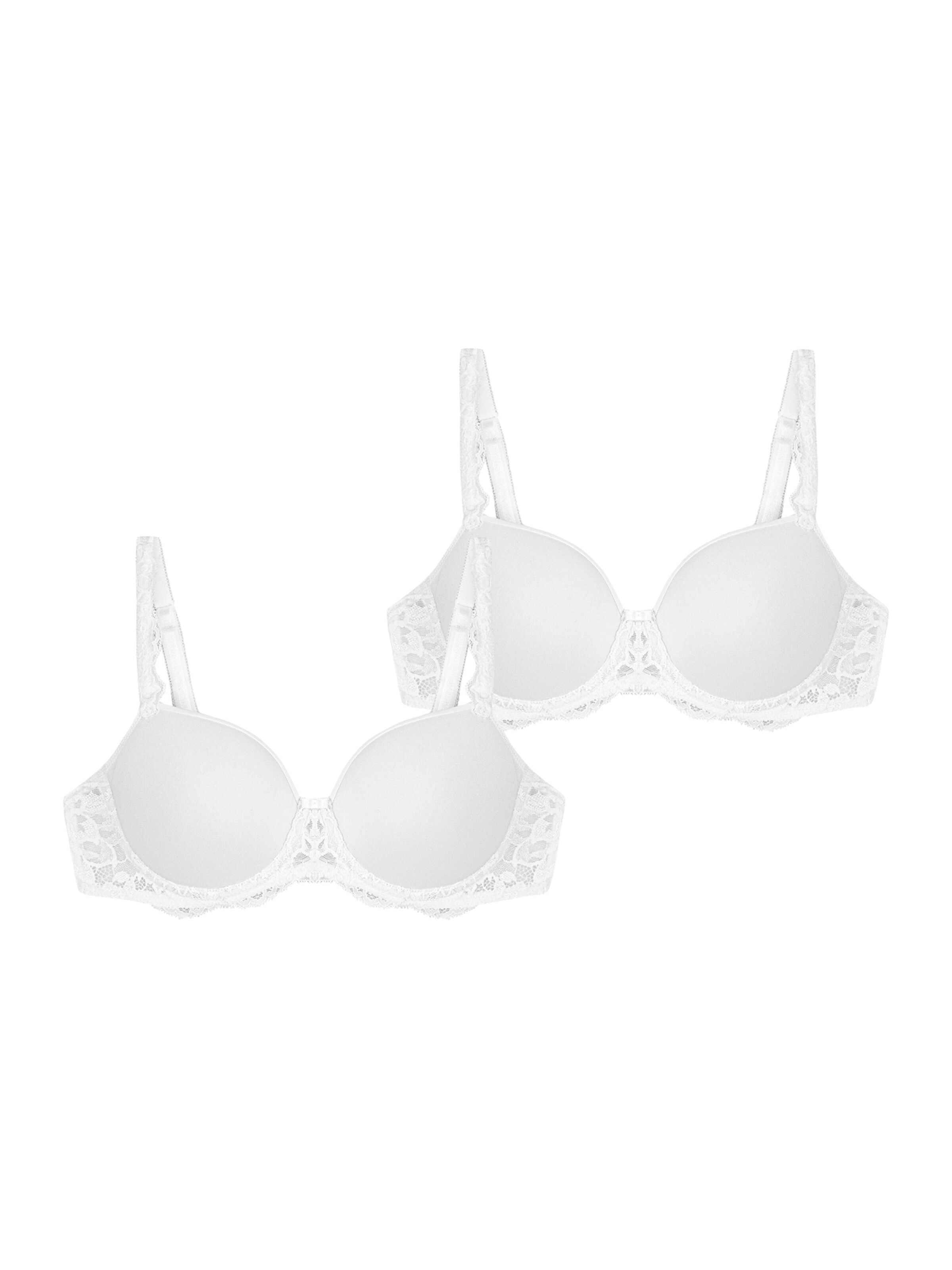 TRIUMPH Bra ' Amourette Charm ' in White: front