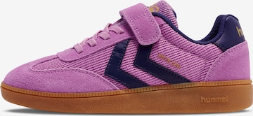 Hummel Sneakers in Purple: front