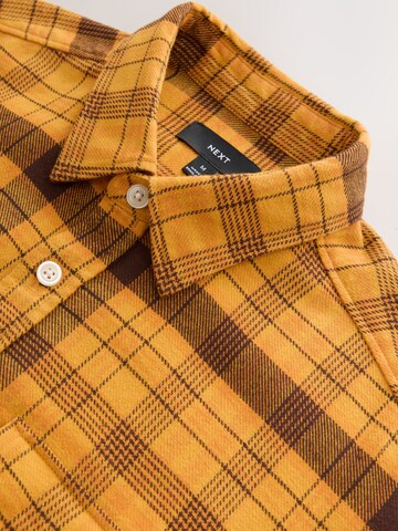 Coupe regular Chemise Next en jaune