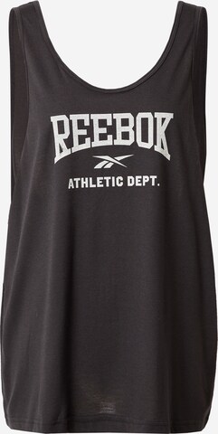 Reebok Sporttopp 'WOR Supremium Tank IN' i svart: framsida