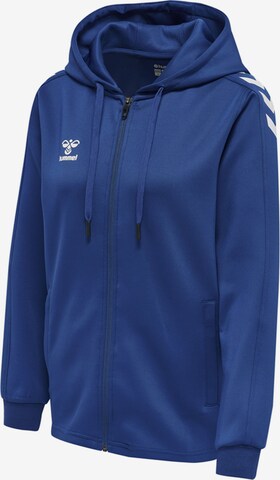 Hummel Sportsweatjacke in Blau