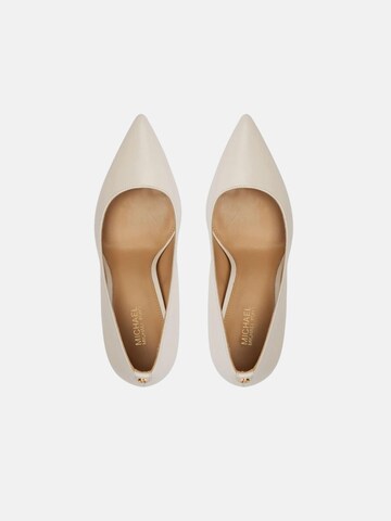 Michael Kors - Zapatos con plataforma 'ALINA FLEX HIGH PUMP' en beige