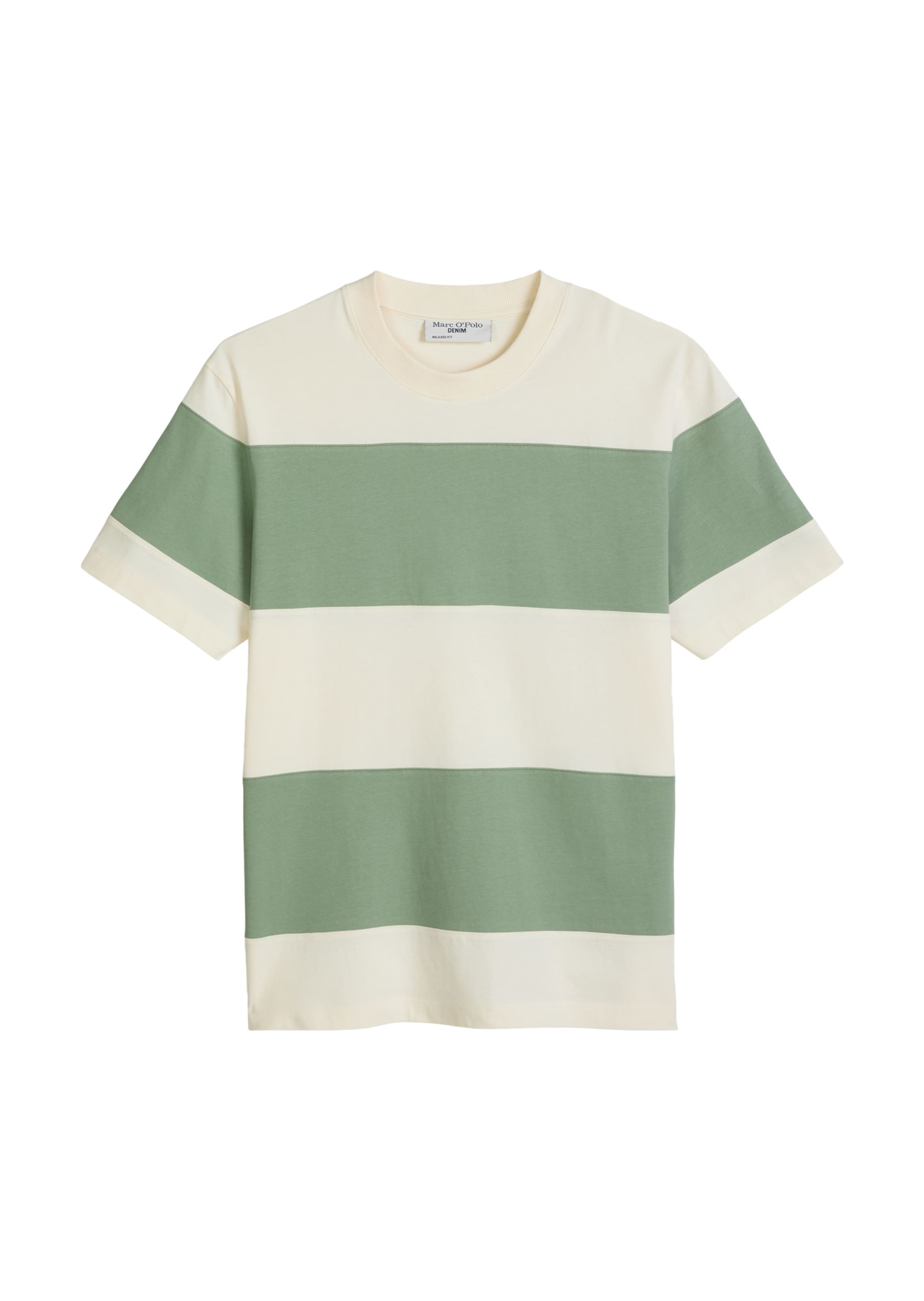 Marc O'Polo DENIM T-Shirt in Grün: Vorderseite