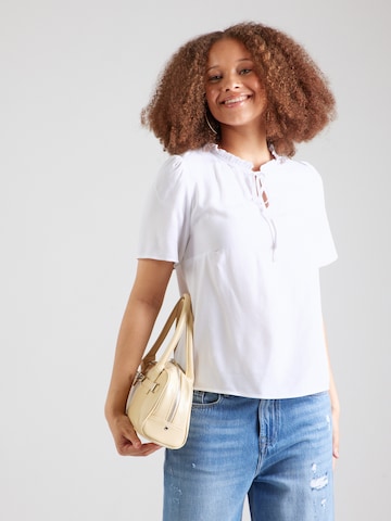 ZABAIONE Blouse 'Fi44ne' in Wit: voorkant