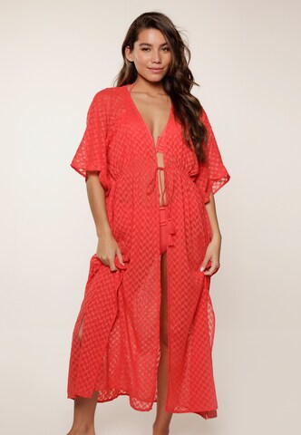 Vestaglia di LingaDore in rosso: frontale