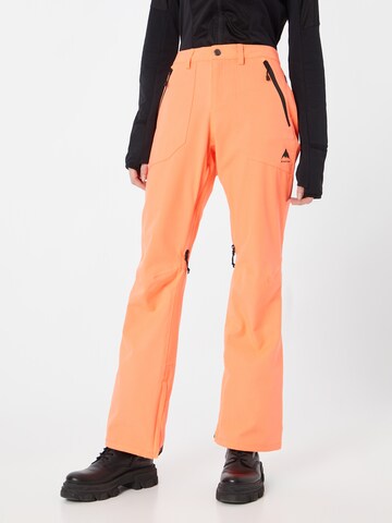 BURTON Regular Спортен панталон 'VIDA' в оранжево: отпред