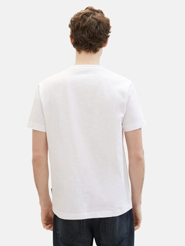 T-Shirt TOM TAILOR en blanc