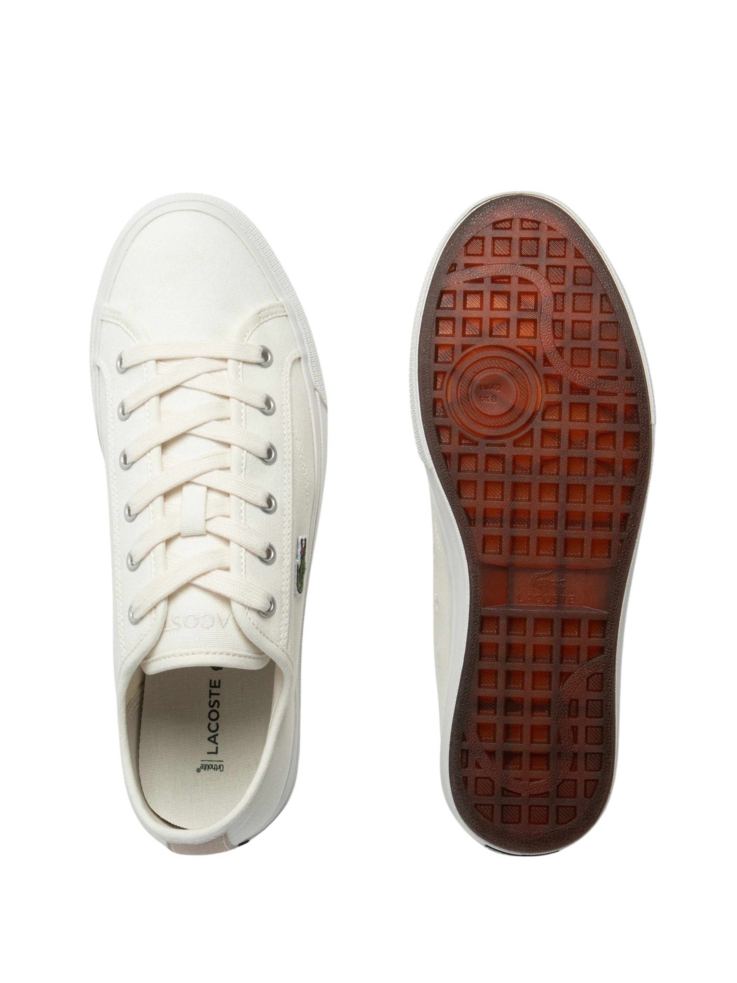 LACOSTE Sneakers laag 'Backcourt' in Wit