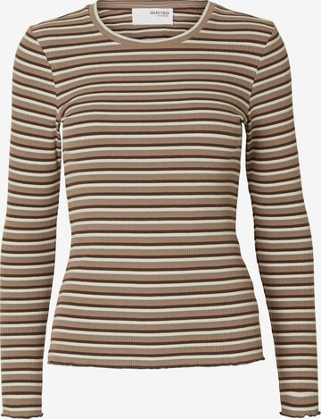 SELECTED FEMME Shirts i beige: forside