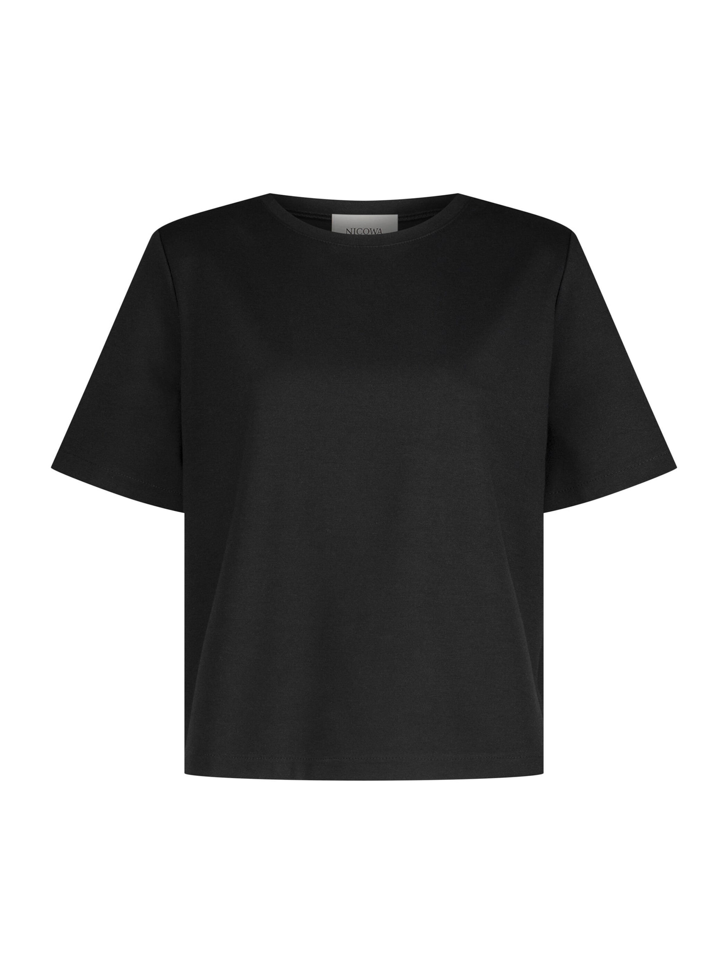 T-shirt 'DILAWIA' Nicowa en noir : devant