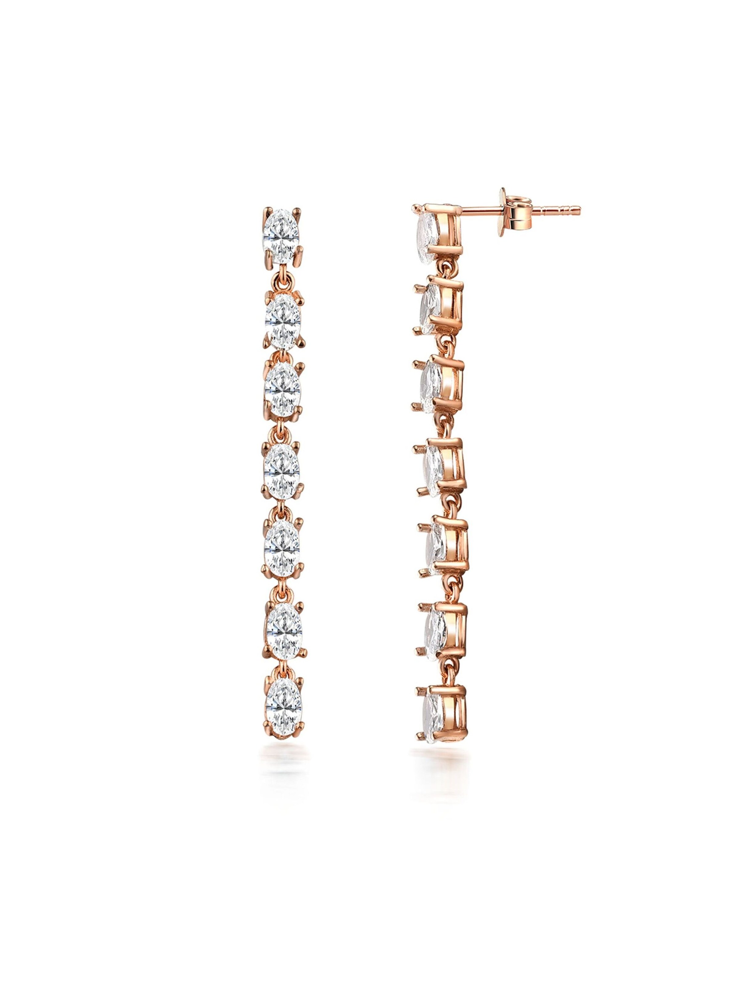 Dkeniz Ohrhänger in rosegold, Produktansicht