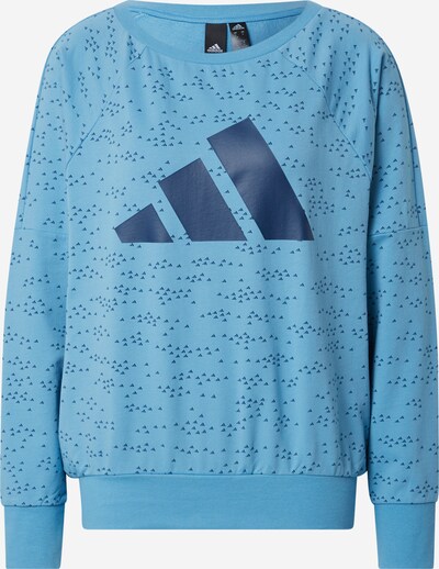 ADIDAS PERFORMANCE Sportsweatshirt in navy / rauchblau, Produktansicht