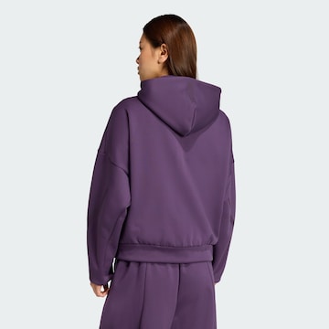 Bluză cu fermoar sport 'Z.N.E.' de la ADIDAS SPORTSWEAR pe mov