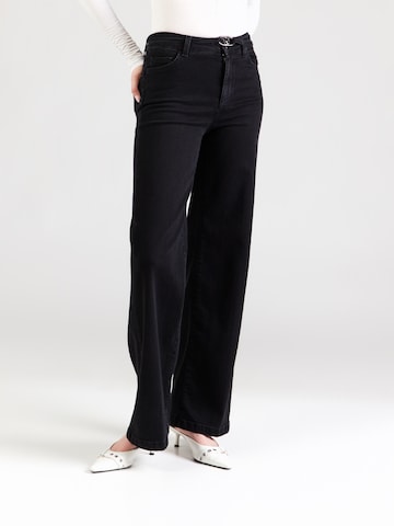 Liu Jo - Bootcut Vaquero en negro: frente