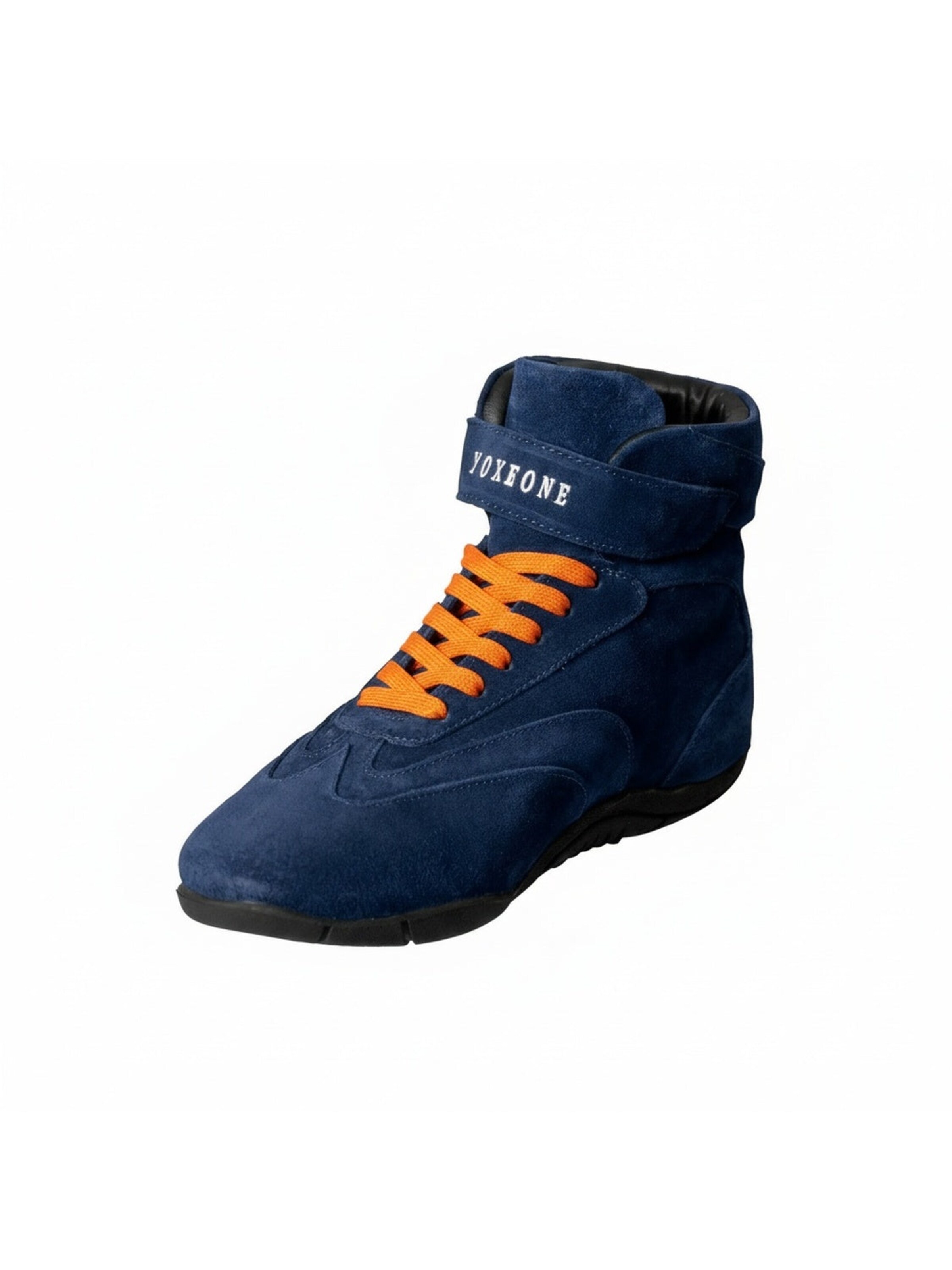 Sneaker alta 'Pat Moss' di Yoxeone in blu