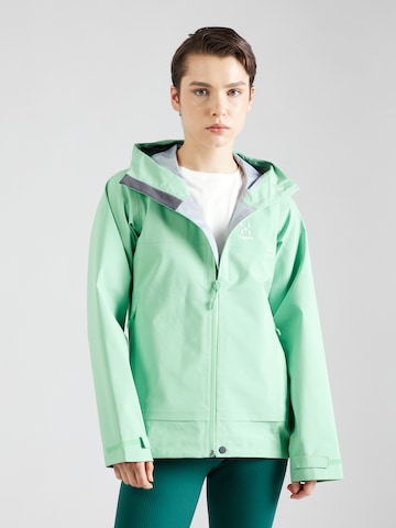 Veste outdoor Haglöfs en vert : devant