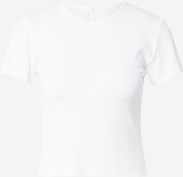 T-shirt 'Florence' ABOUT YOU en blanc : devant