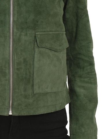 Chic and Clicks - Chaqueta de entretiempo 'Terra Suede' en verde