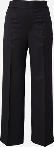 Regular Pantalon à plis Monki en noir : devant